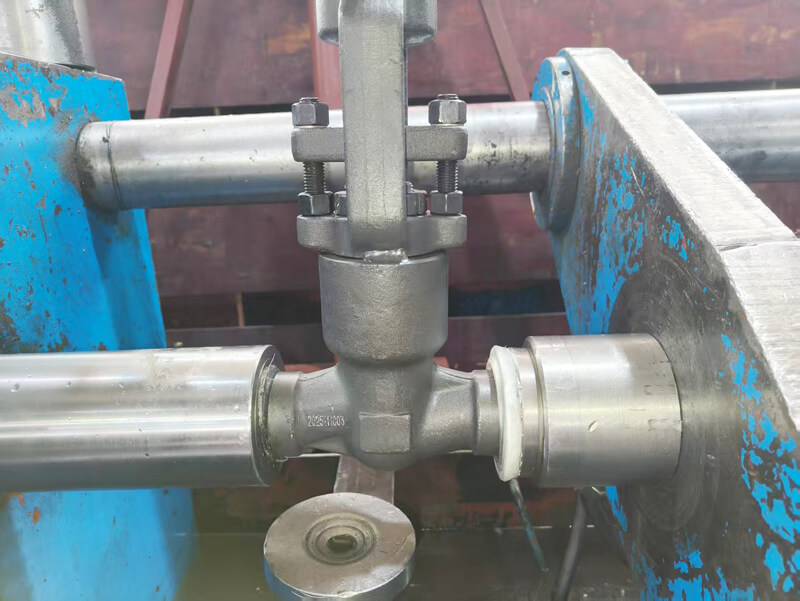 1 inch Globe Valve Class 2500 Pressure Sealed Bonnet-Pressure Test