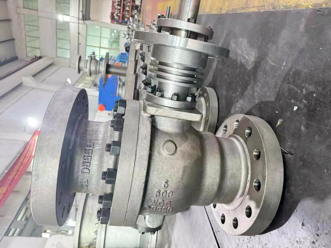 High temperature ball valve with Metal Seat High temperature ball valve with Metal Seat