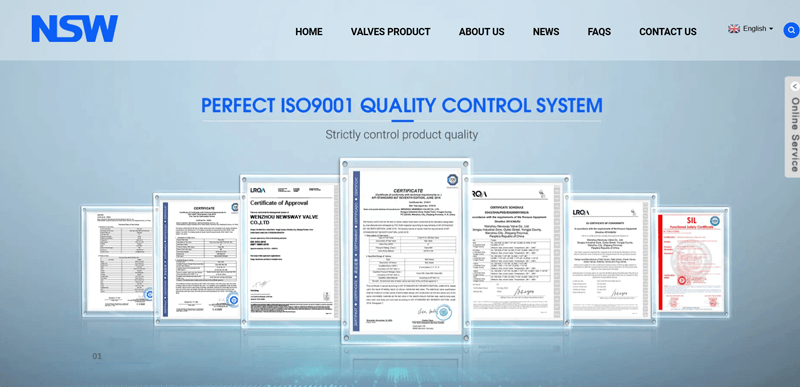 NEWSWAY VALVE CO.,LTD (BRAND NSW) NEWSWAY VALVE CO.,LTD (BRAND NSW)