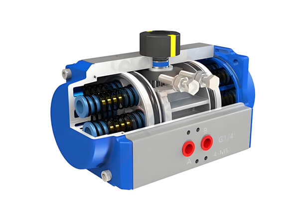 Rack and Pinion Pneumatic Actuator Rack and Pinion Pneumatic Actuator