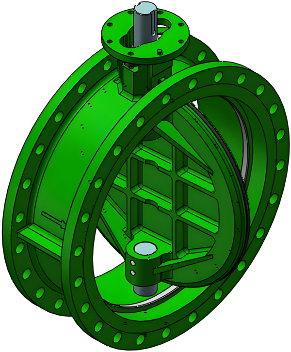 What is A triple eccentric butterfly valve