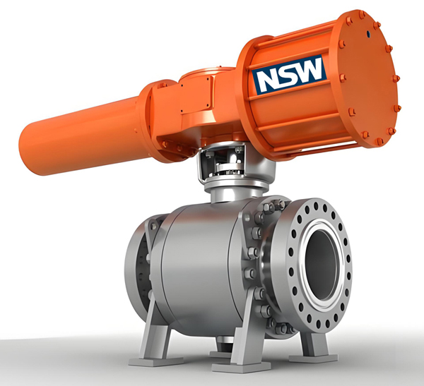 What is a Pneumatic Actuated Ball Valve
